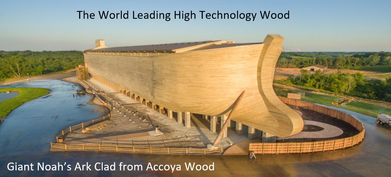 Giant Noah's Ark Clad from Accoya Wood